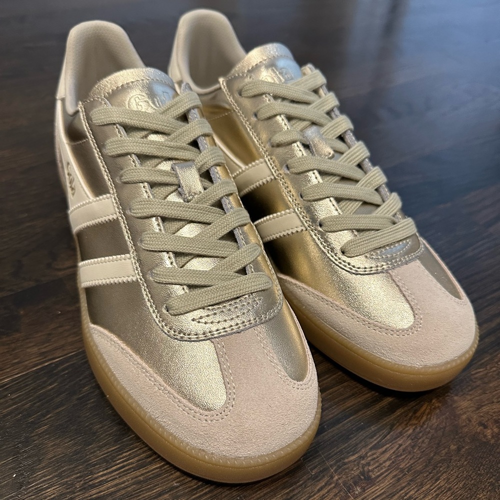 Gola Cream and White Women's Sneakers - Picture 4 of 10